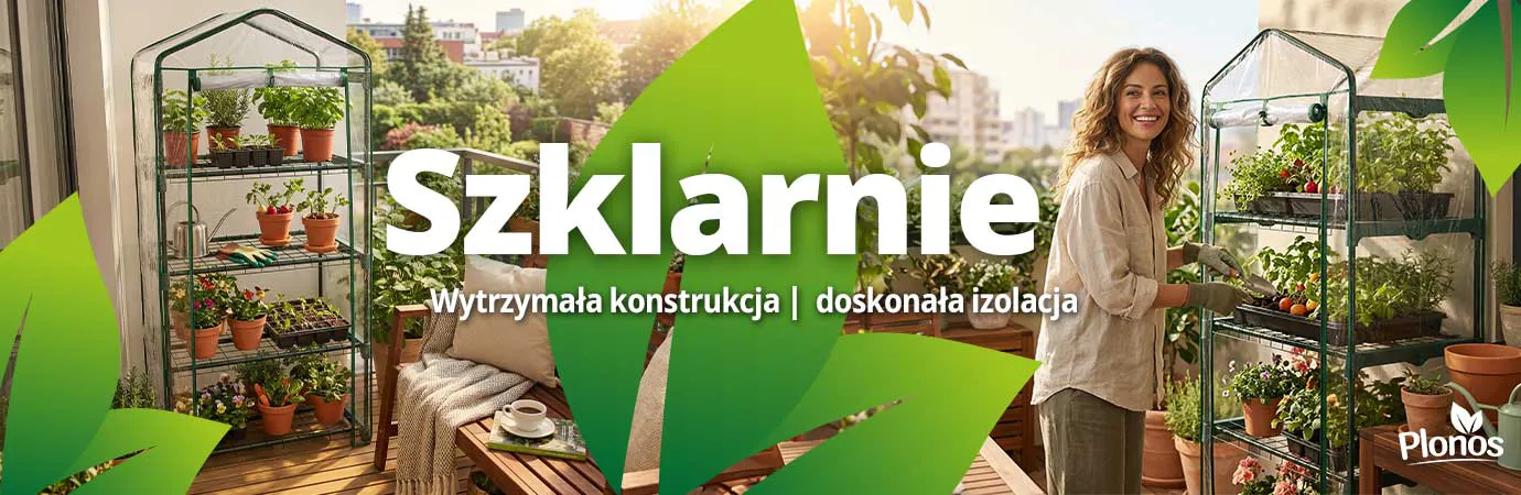 Szklarnie ogrodowe Plonos