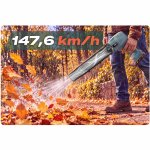 Dmuchawa akumulatorowa do liści trawy śniegu 21 v 350 W Plonos PL-642