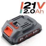 Dmuchawa akumulatorowa do liści trawy śniegu 21 v 350 W Plonos PL-642