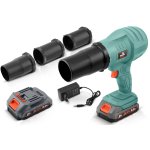 Dmuchawa akumulatorowa do liści trawy śniegu 21 v 350 W Plonos PL-642
