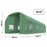 Folia na tunel ogrodowy 2,5x4m (10m2) Plonos