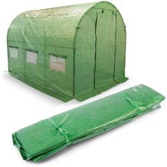 Folia na tunel Plonos 2x3,5 m (7m²), zielona