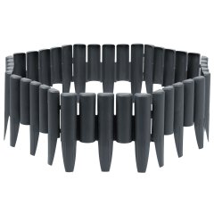 Obrzeże ogrodowe Plonos 27,5x24 cm, 8 szt., szare