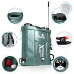 Opryskiwacz akumulatorowy Plonos PL-602, 16 l, zielony