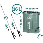 Opryskiwacz akumulatorowy Plonos PL-602, 16 l, zielony