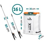 Opryskiwacz akumulatorowy Plonos PL-602, 16 l, biały