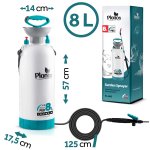 Opryskiwacz ręczny Plonos PL-605, 8 l, biało-turkusowy