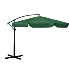 Parasol ogrodowy Plonos 6 profili, 180 g, 350 cm, zielony