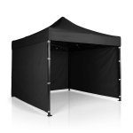 Pawilon ogrodowy Plonos 3x3 m, czarny