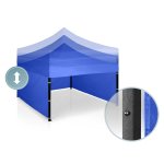 Pawilon ogrodowy Plonos 3x3 m, niebieski