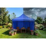 Pawilon ogrodowy Plonos 3x3 m, niebieski