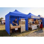 Pawilon ogrodowy Plonos 3x3 m, niebieski