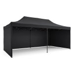 Pawilon ogrodowy Plonos 3x6 m, czarny