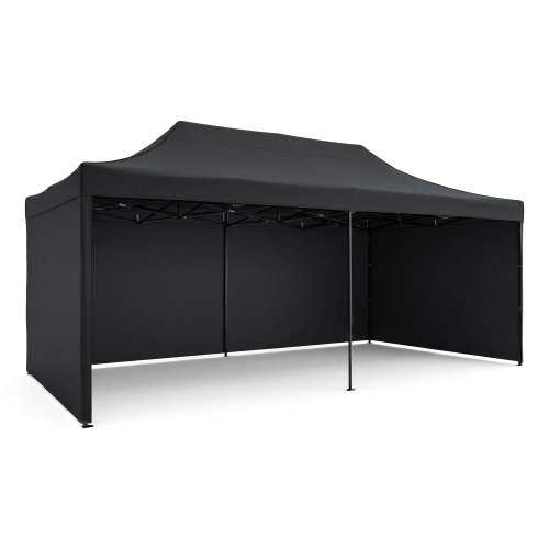 Pawilon ogrodowy Plonos 3x6 m, czarny