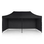 Pawilon ogrodowy Plonos 3x6 m, czarny