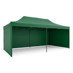 Pawilon ogrodowy Plonos 3x6 m, zielony