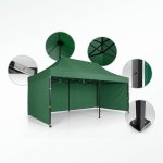 Pawilon ogrodowy Plonos 3x6 m, zielony