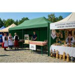 Pawilon ogrodowy Plonos 3x6 m, zielony