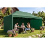 Pawilon ogrodowy Plonos 3x6 m, zielony