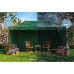 Pawilon ogrodowy Plonos 3x6 m, zielony
