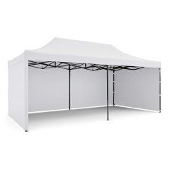 Pawilon ogrodowy Plonos 3x6 m, biały