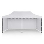 Pawilon ogrodowy Plonos 3x6 m, biały
