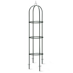 Pergola ogrodowa Plonos 200x40 cm, czarna