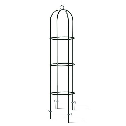 Pergola ogrodowa Plonos 200x40 cm, czarna