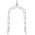 Pergola ogrodowa łuk 265 cm Plonos PL-991