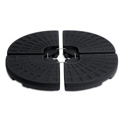 Podstawa do parasola ogrodowego Plonos 100x100 cm, czarna