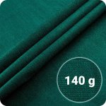 Siatka cieniująca 1,5x50m 140g/m2 + 50 zacisków zielona