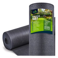 Siatka cieniująca Plonos 1,5x25 m 110 g, szara