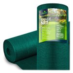 Siatka cieniująca Plonos 1,5x50 m 140 g, zielona