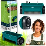 Siewnik do trawy i nawozu Plonos 12 litrów, zielony