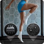 Trampolina ogrodowa 10ft/312cm z siatką wewnętrzną i drabinką Neo-Sport