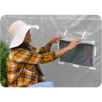 Tunel foliowy Plonos 2x3 m (6 m²), biały - zestaw ze sznurkiem 100 m