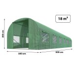 Tunel ogrodowy 3x6m (18m2) Plonos