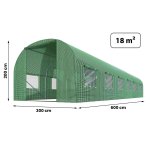 Tunel ogrodowy 3x6m (18m2) Plonos