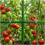 Złączki do tyczek Plonos 11x32 mm, typ-2, 10 szt., zielone